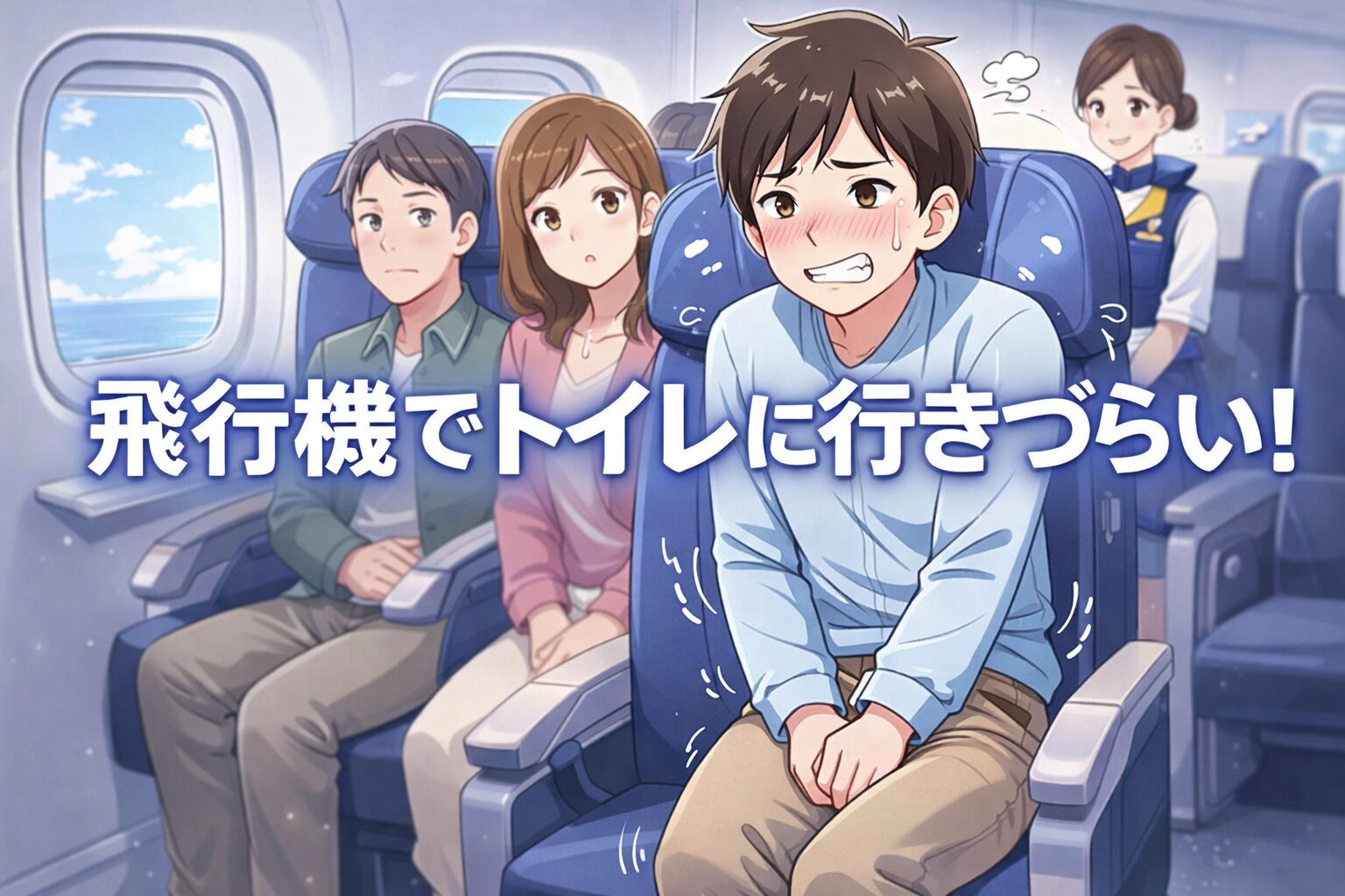 飛行機 トイレ 行き づらい
